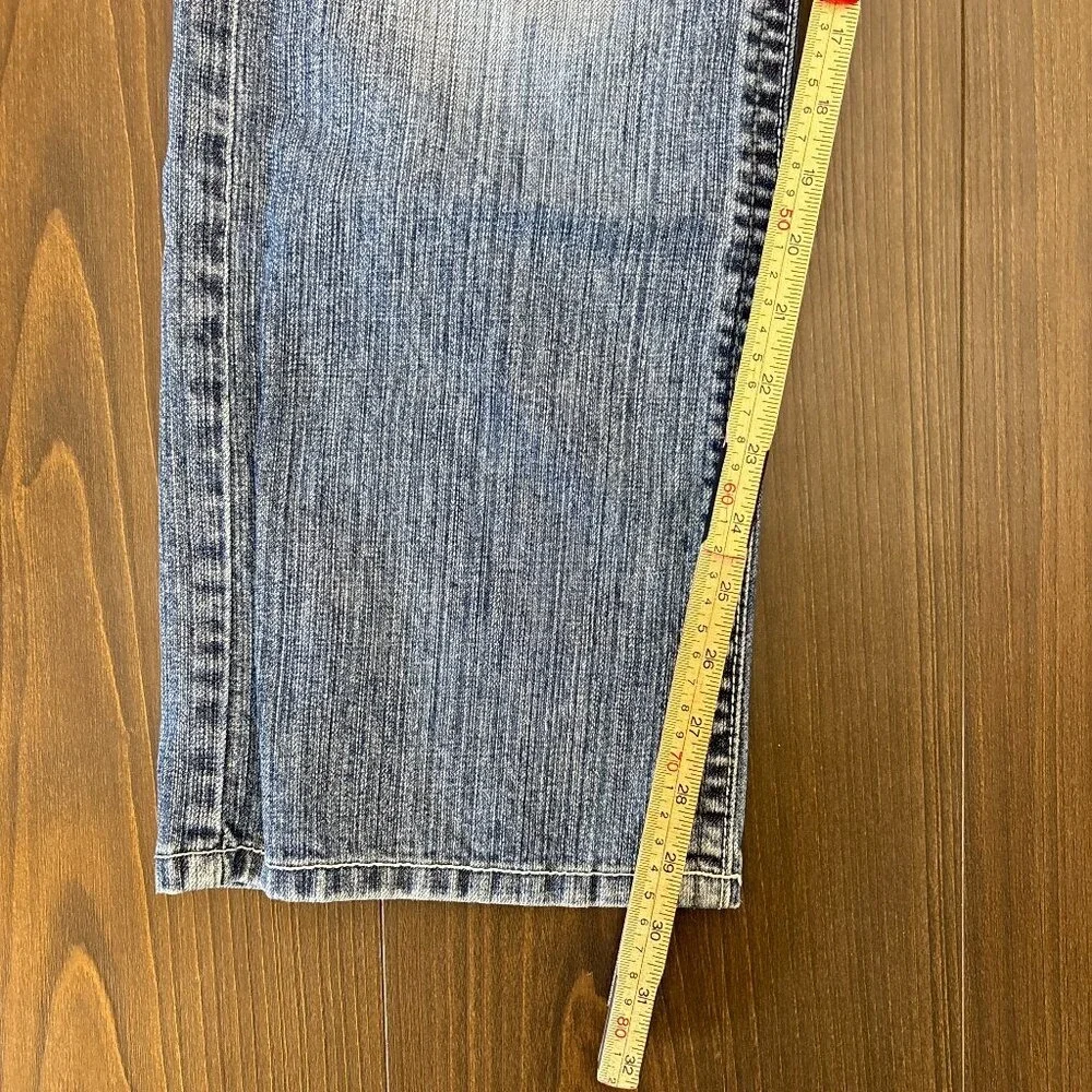 Royal Premium Jeans Men's 31x30‎ Straight Leg Distressed Embroidered Pockets